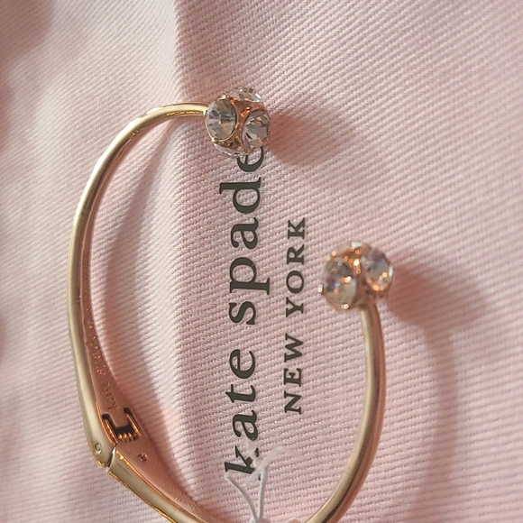Kate Spade Lady Marmalade Rose Gold Open Cuff Bracelet - Picture 5 of 7